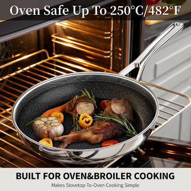 Сковорода з термостійкою ручкою 20 см Innerwell