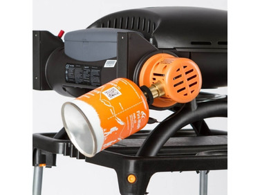 КОМПЛЕКТ Портативний переносний газовий гриль O-GRILL 500, зелений + шланг в подарунок! Код: 013367