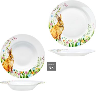 Набір посуду з 12 предметів на 6 осіб до Великодня MamboCat