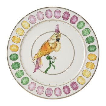 Тарелка сервировочная 33 см Какаду IDYLLIA Swarovski x Rosenthal