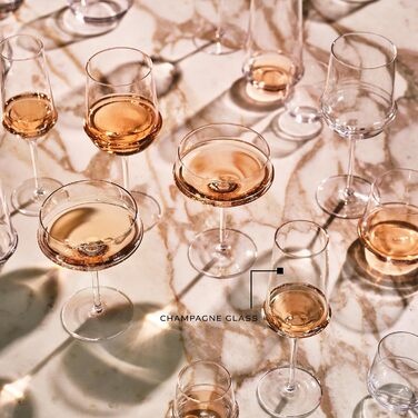 Елегантні келихи для шампанського 4 шт 400 мл Serax