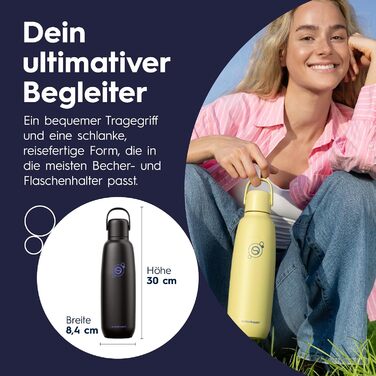 Бутылка для газированной воды 0,9 л, черная Fizz & Go SodaStream