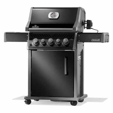 Газовый гриль Napoleon Rogue 425R с боковой горелкой Sizzle Zone и вертилем, черный RB425RSBPK-2-UA-R Код: 013123