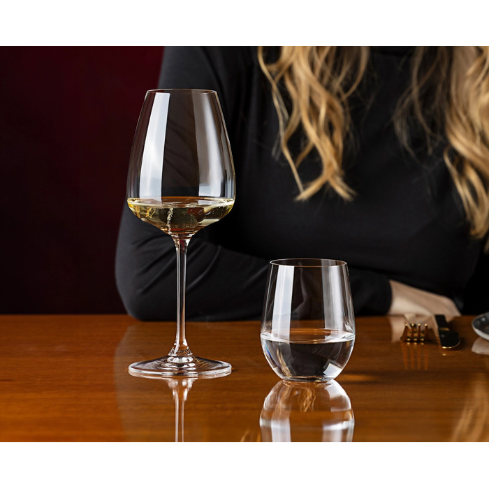 Набір з 2 келихів для білого та рожевого вина/шампанського 550 мл, Grape Riedel