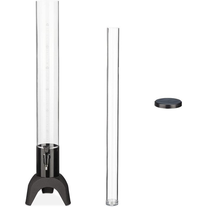 Диспенсер для напитков с краном 2,5 л Relaxdays