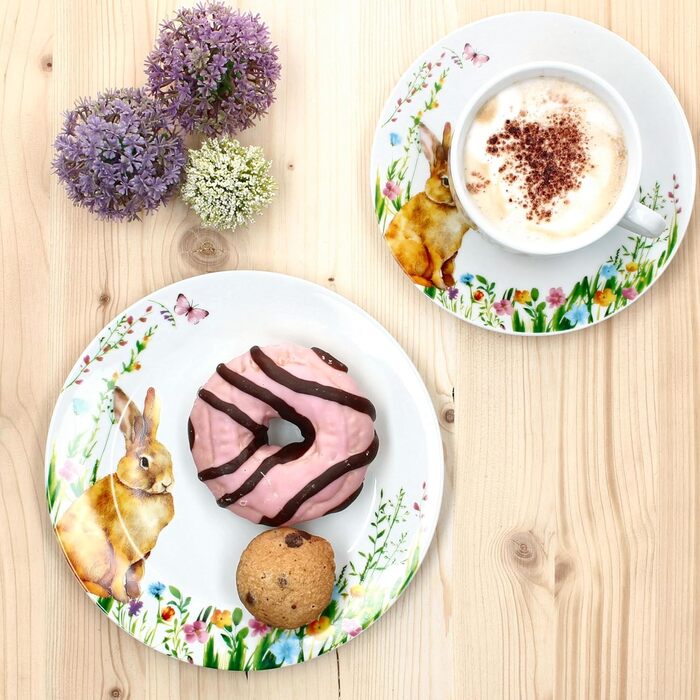 Кавовий набір 18 предметів у весняному стилі MamboCat