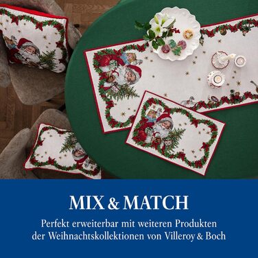Сервировочная рождественская миска 25 см с фигуркой белки Toy's Fantasy Villeroy & Boch
