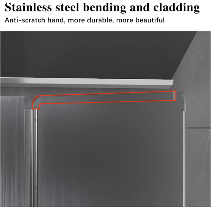 Складаний кухонний бризкозахисний екран 45 х 40 см SXKJQER