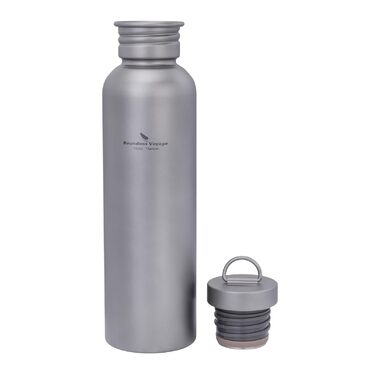 Титановая бутылка для воды для кемпинга 750 мл Boundless Voyage