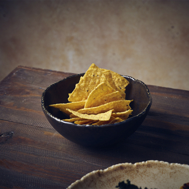 Салатник 540 мл, 15 см, Terra Porcelain Roko Cinder Black, GenWare