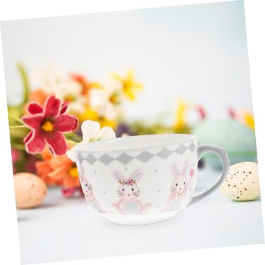 Керамічна миска для супу з ручкою 450 мл LABRIMP