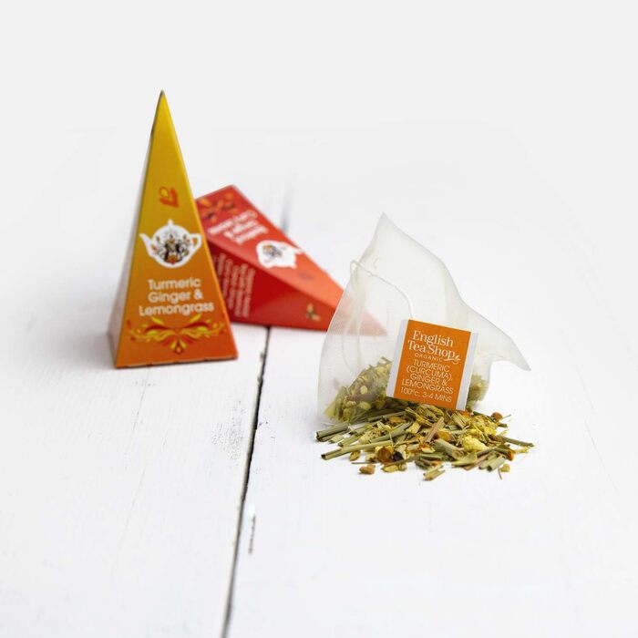 Подарунковий набір чаю,  12 пакетиків-пірамідок ETS