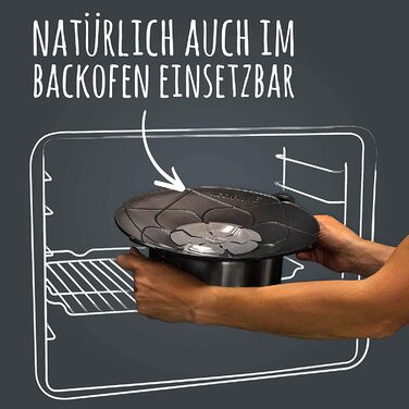 Силіконовий захист від википання для каструль і сковорідок Kochblume