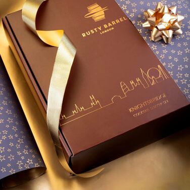 Набір для приготування коктейлів чорний Rusty Barrel