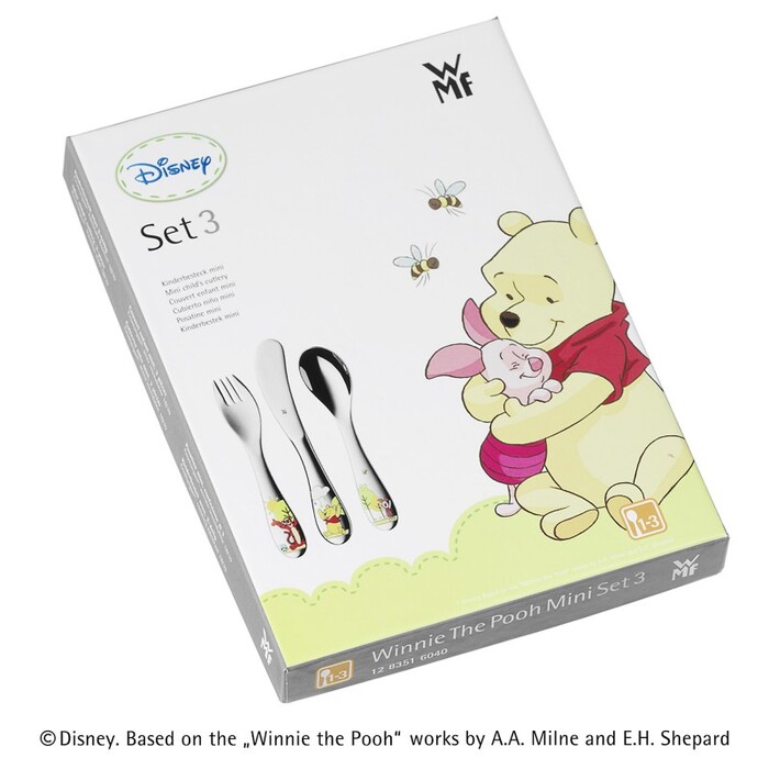 Набор детских столовых приборов 3 предмета mini Winnie the Pooh Kinderartikel WMF