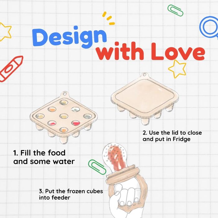 Силиконовый ниблер для детей WeSweet
