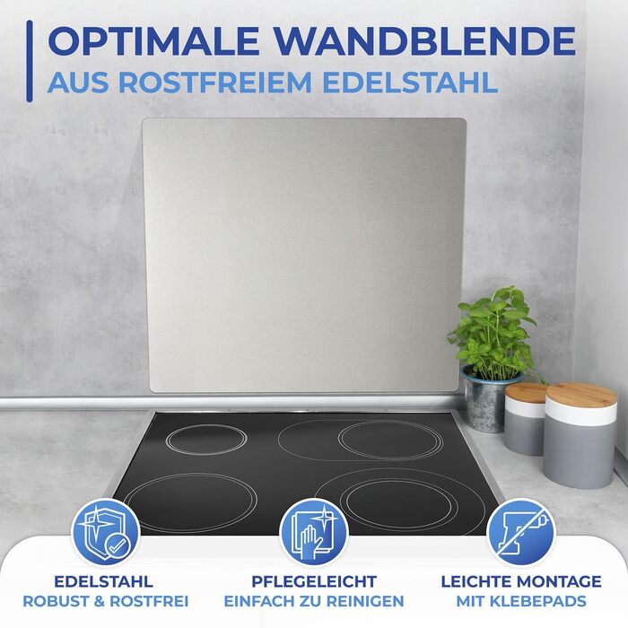 Настенная панель для плиты защита от брызг Maximex