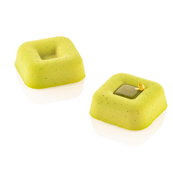 SQ090 Форма силіконова 600x400 мм Square savarin 68 x 68 h 26 мм (28 шт.)