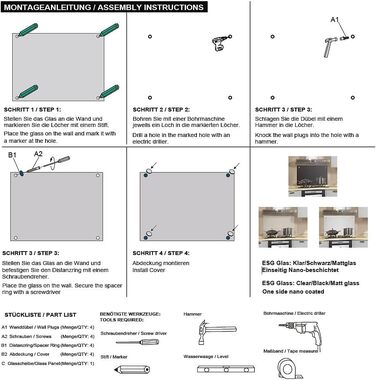 Кухонный фартук для плиты 90 х 60 см Mucola