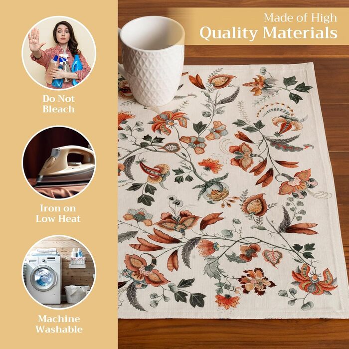 Серветки декоративні 33 см x 48 см, набір 4  предмети, Dalida Maison d' Hermine