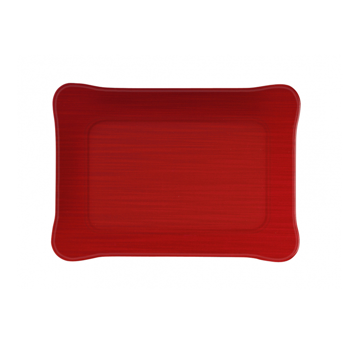 Піднос Platex MAYFAIR RED, акрил, 19 x 13 см