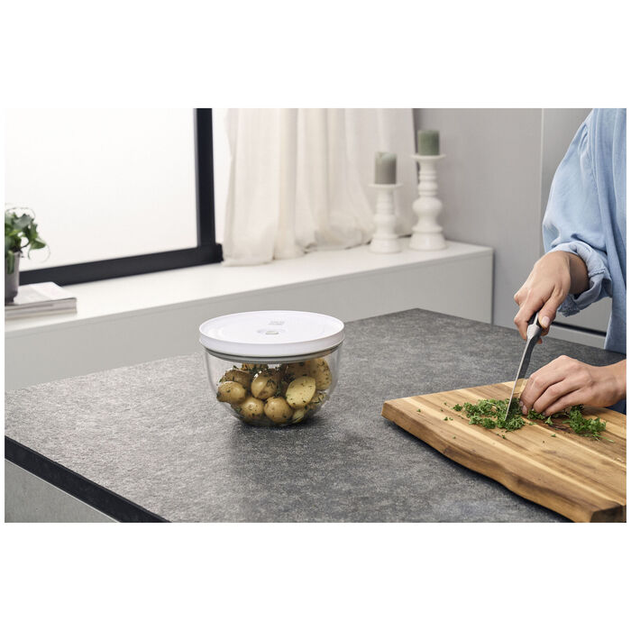 Вакуумна кришка для миски 18 см, біла Fresh & Save Zwilling