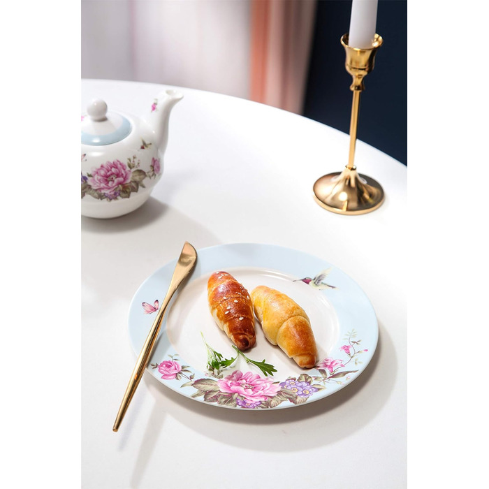 Порцелянові десертні тарілки набір з 4 шт 17,8 см London Boutique