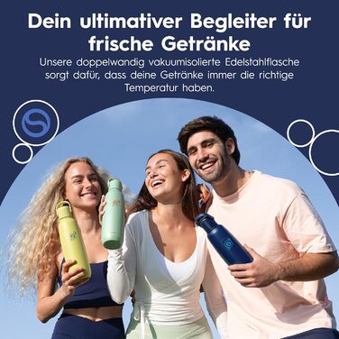Бутылка для газированной воды 0,9 л, темно-синяя Fizz & Go SodaStream