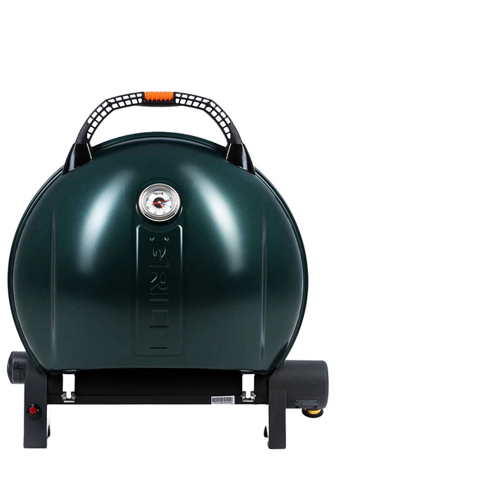 Портативный переносной газовый гриль O-GRILL 900, зеленый Код: 013345