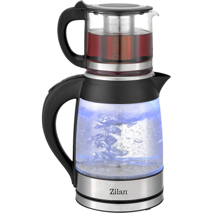 Чайник 100 без бісфенолу А Захисне скло Фільтр від накипу 2200 Вт Захист від перегріву Чай Чайник Чайовар Чайник Чайник Водоварний чайник