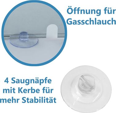 Универсальный ветрозащитный экран для кемпинговых плит Hummelladen