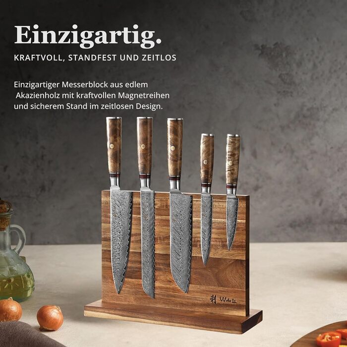 Набір кухонних ножів 6 шт Wakoli