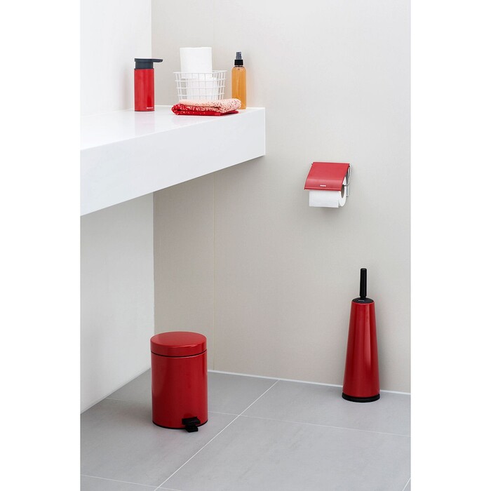 Туалетний йоржик з власником червоний Classic Brabantia