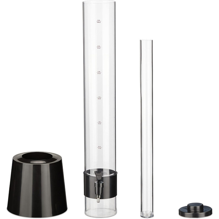 Диспенсер для напитков с краном 3 л Relaxdays