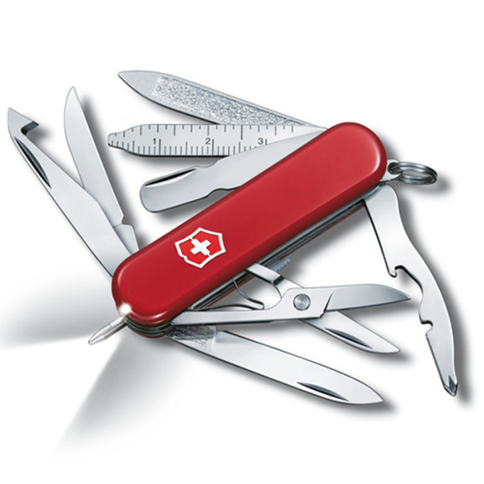 Нож швейцарский 16 функций, 58 мм, Victorinox Midnite Minichamp