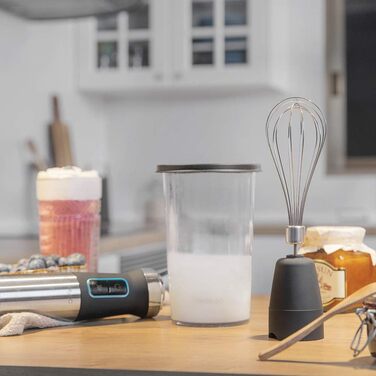 Ручний блендер 1500 Вт Power TitanBlack 1500 XL з аксесуарами, набір 3 предмети Cecotec