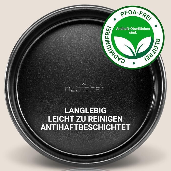 Набор листов для выпечки из 6 предметов с антипригарным покрытием NutriChef