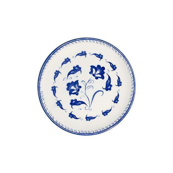 Тарілка мілка ID Fine Eden 25 см blue - TVL25DZ-ID1025