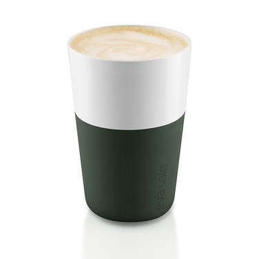 Набір кухлів для латте 360 мл темно-зелених Caffe Latte Eva Solo