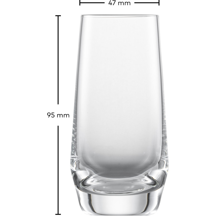 Чарка для шнапсу 94 мл, набір 4 предмети Pure Zwiesel Glas