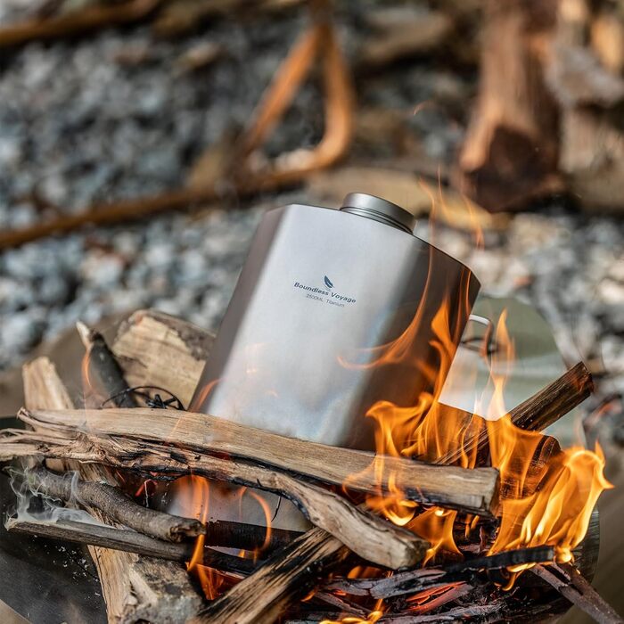 Титановый фляга для кемпинга 2,5л Boundless Voyage