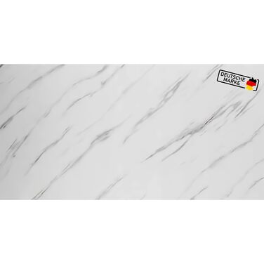 Стінові панелі AS Country Stone під мармур 60x120 см ПВХ-облицювання стіни з пластикових панелей для кухні, ванної кімнати тощо Панель кухонного фартуха (, Ice Berg Grey)