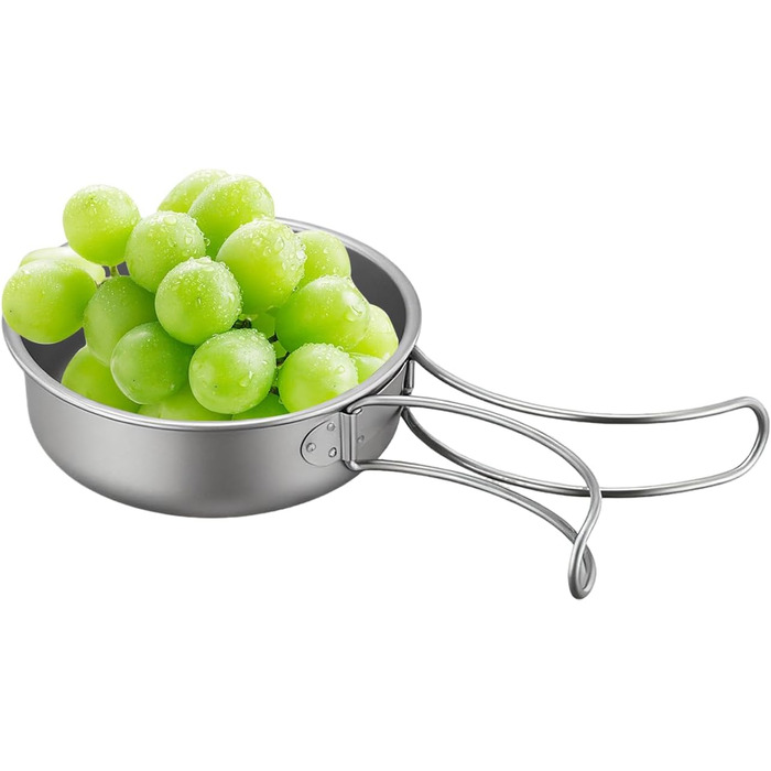 Туристическая посуда из титана с антипригарным покрытием 400 мл Generisch