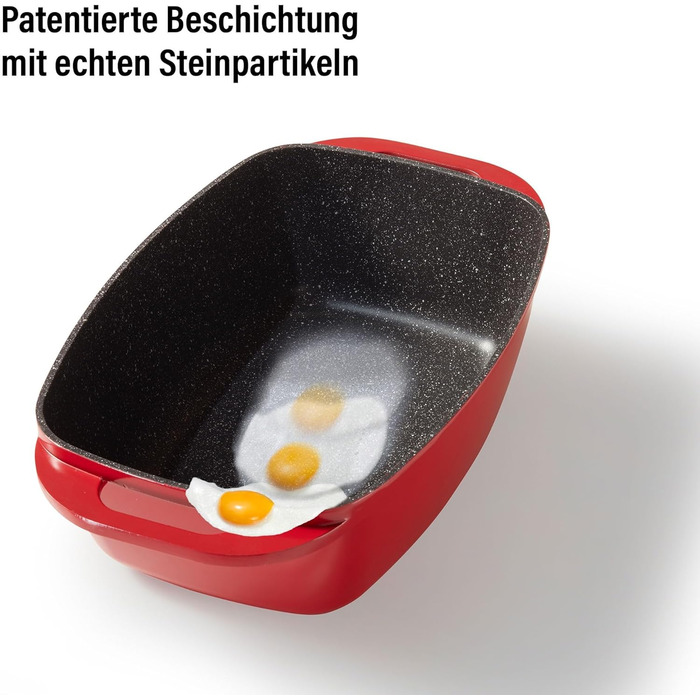 Жаровня с крышкой 43 x 26 см 8,4л STONELINE