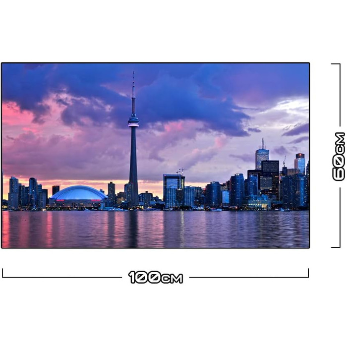 Дизайнерський кухонний фартух з алюмінієвого композиту, кухонний фартух, товщина 3 мм, 60x100 см, (Торонто)