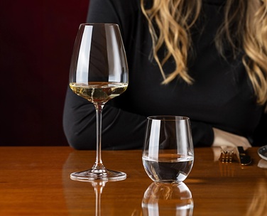 Набір з 2 келихів для білого та рожевого вина/шампанського 550 мл, Grape Riedel