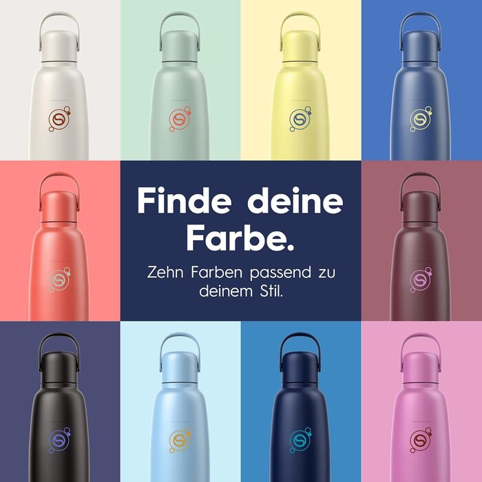 Бутылка для газированной воды 0,9 л, темно-синяя Fizz & Go SodaStream