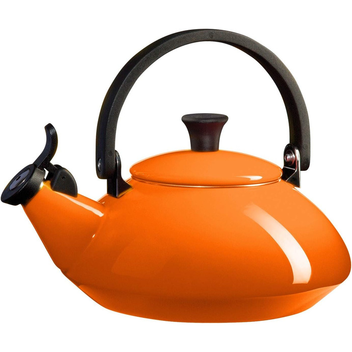 Чайник 1,6 л эмалированный оранжево-красный Zen Le Creuset