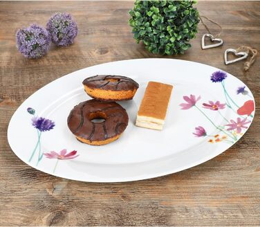 Набор сервировочных овальных тарелок 2 шт MamboCat