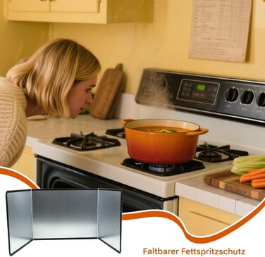 Складаний бризкозахисний екран Mingchengheng